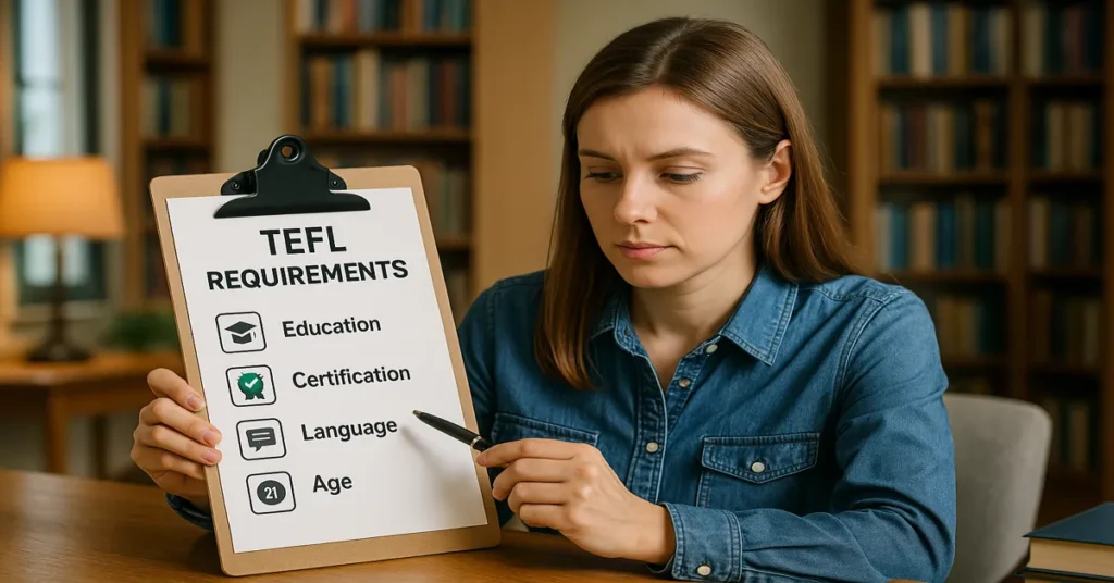 TEFL Certified Requirements 